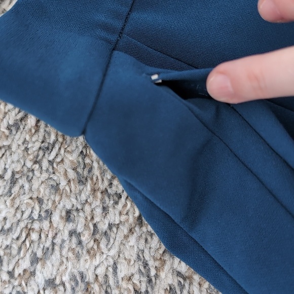 H&M High Rise Blue Shorts - Picture 2 of 6